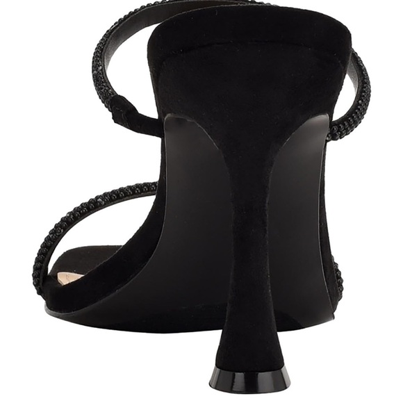 Guess Black Strappy Heels - Picture 2 of 7